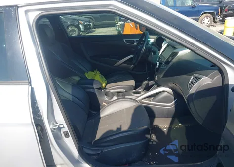 2016 Hyundai Veloster из США, поврежденный, VIN KMHTC6AD8GU301395